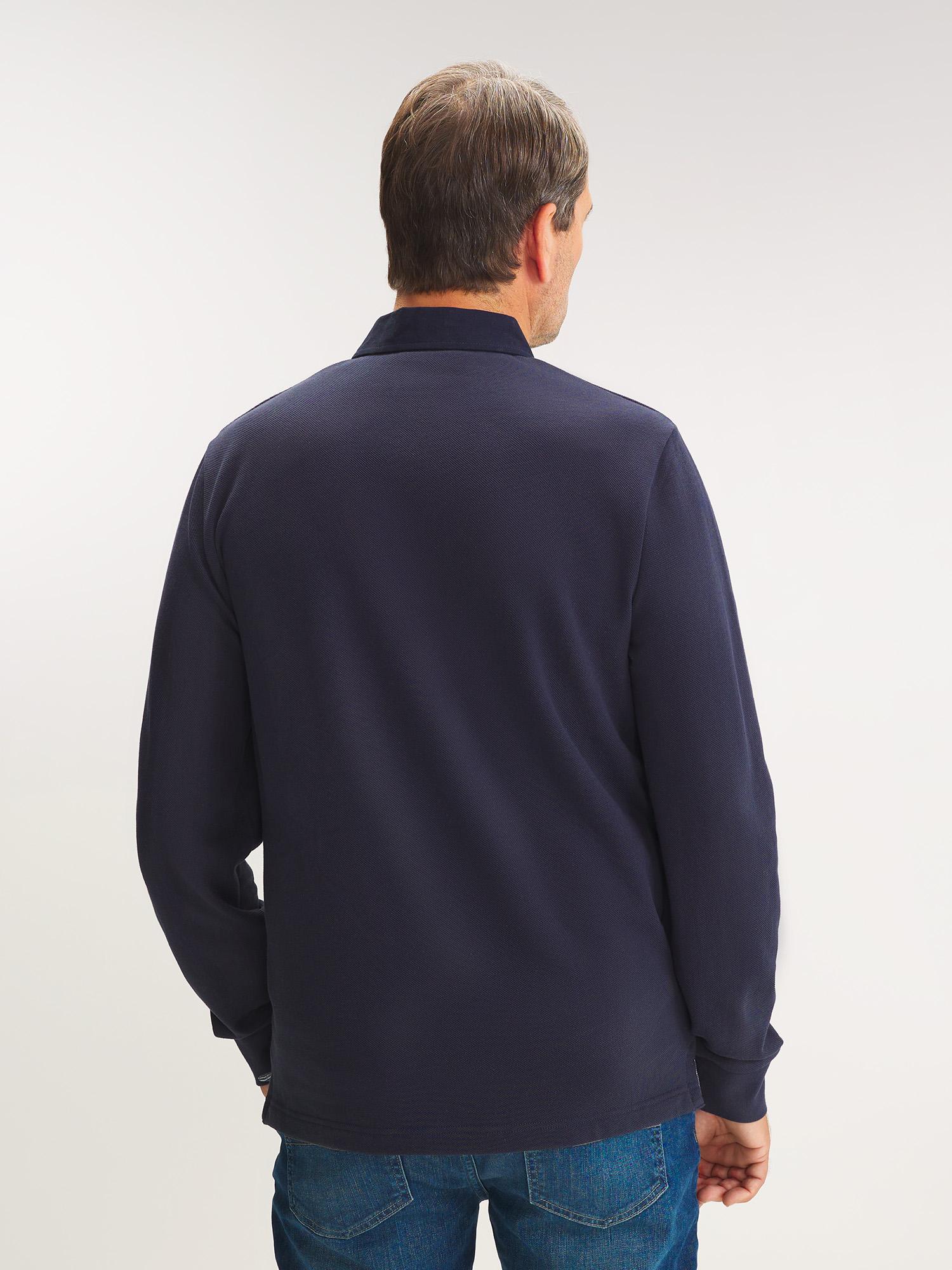 Polo chaud sales manche longue homme