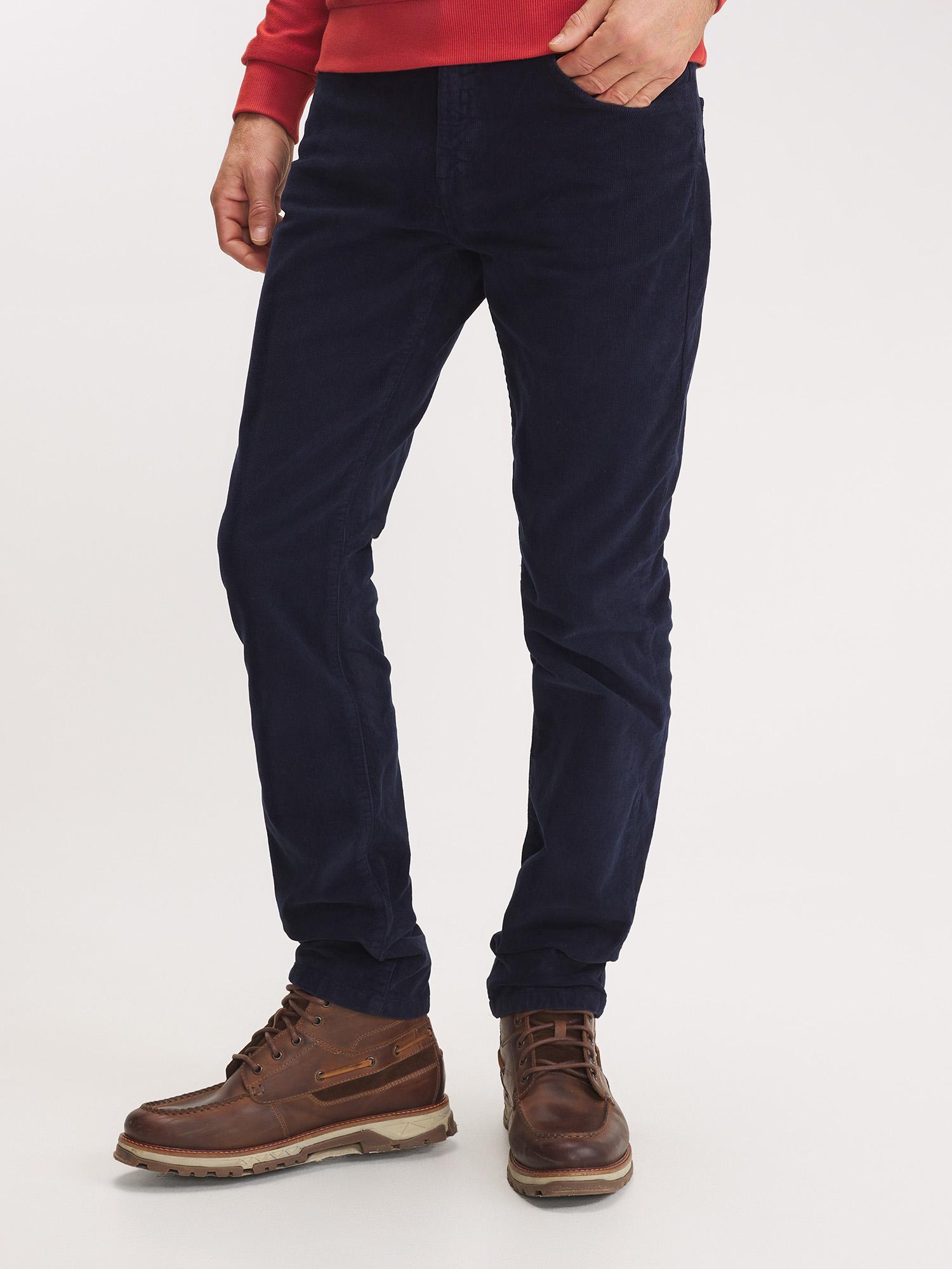 Pantalon Homme Velours Cotele Marine tbs