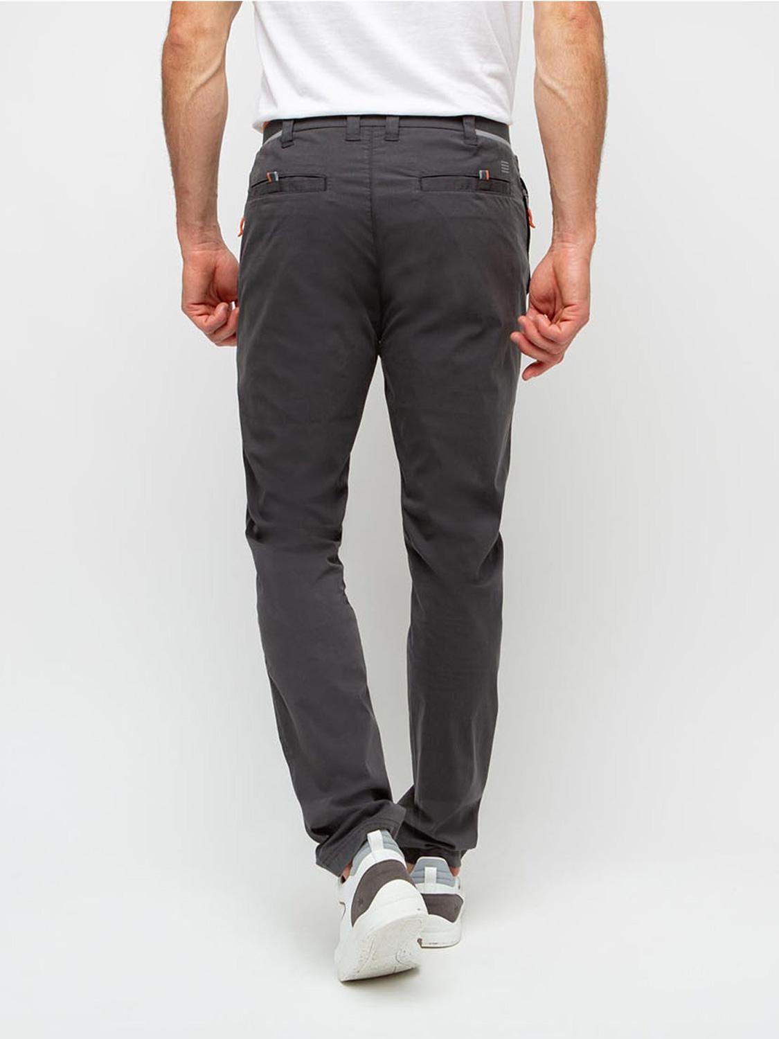 Pantalon Homme Ceinture Elastiquee Noir tbs