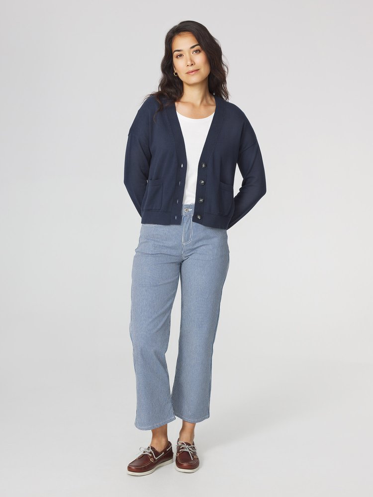 Gilet Addengil - Couleur bleu marine - Pour Femme - TBS - Taille XL