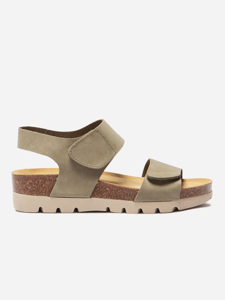 Sandales compensées Arletta pour Femme - Couleur vert - TBS - Pointure 36