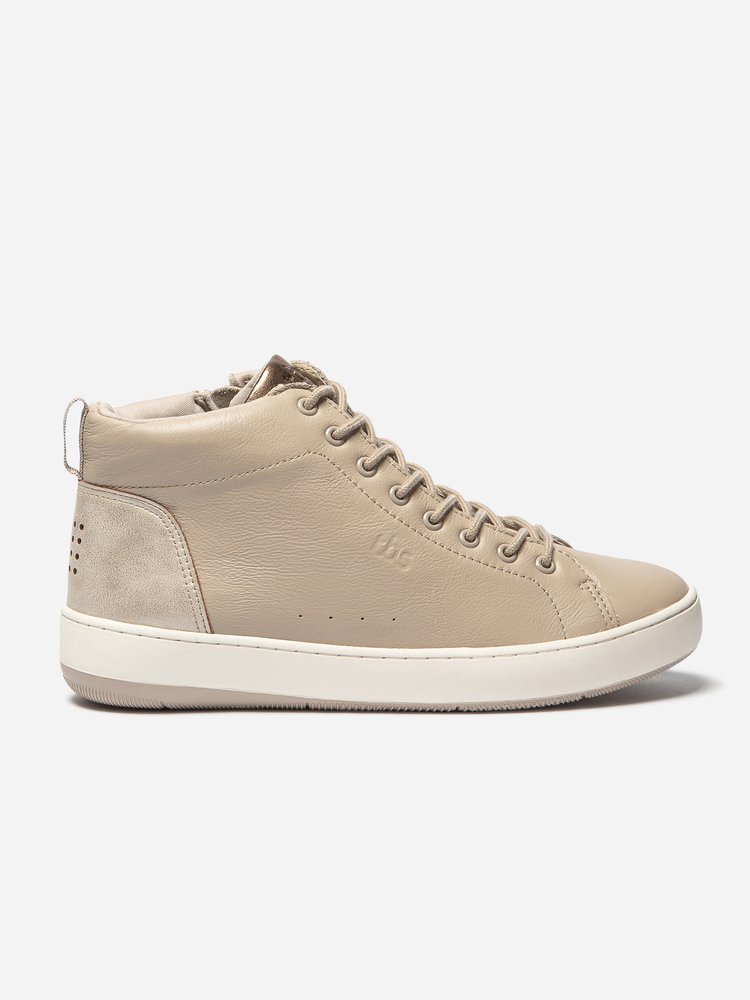 Tennis hautes Tornade - Couleur beige - Pour Femme - TBS - Taille 38