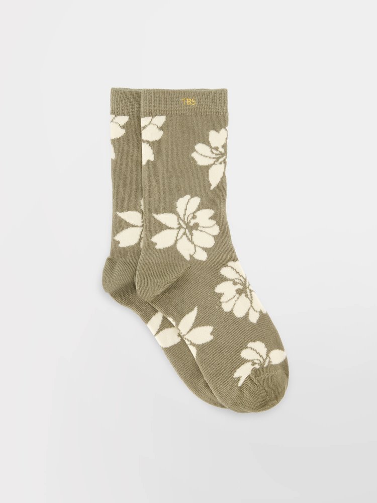 Chaussettes Billysoc19e18 - Couleur vert - Pour Femme - TBS - Taille 35/38