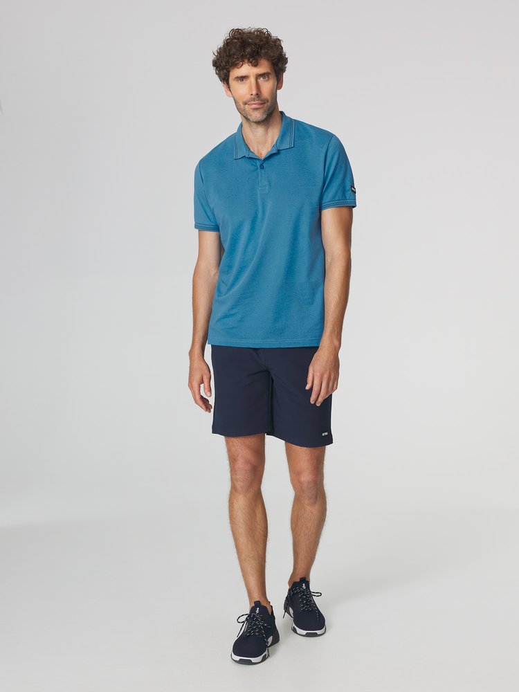 Polo manches courtes coloris atlantique Homme - TBS - Taille 4XL