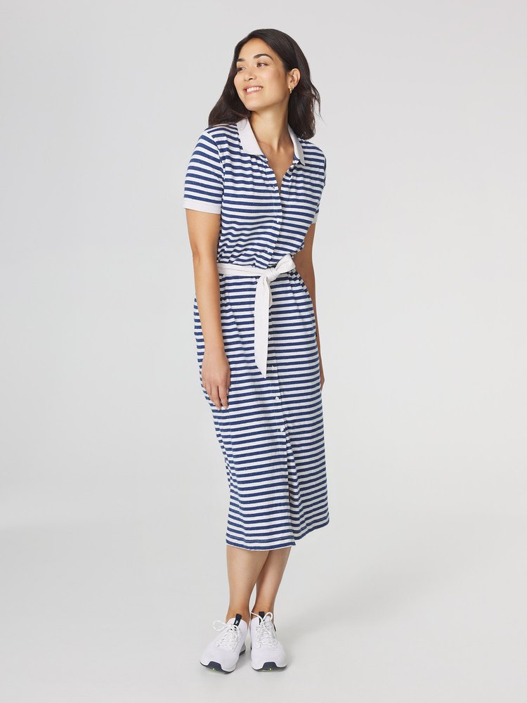 Robe longue Adiolrob - Couleur bleu - Pour Femme - TBS - Taille 42