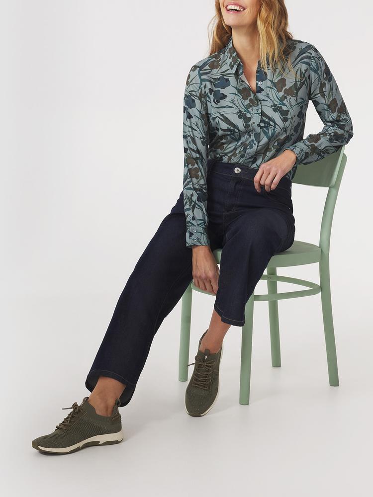 Chemise manches longues Blomyche - Couleur vert - Pour Femme - TBS - Taille 42