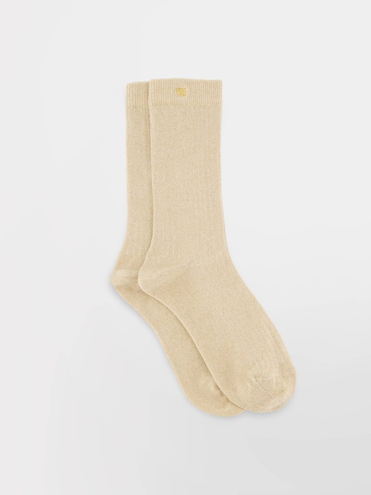 Chaussettes Billysoc19173 - Couleur beige - Pour Femme - TBS - Taille 35/38