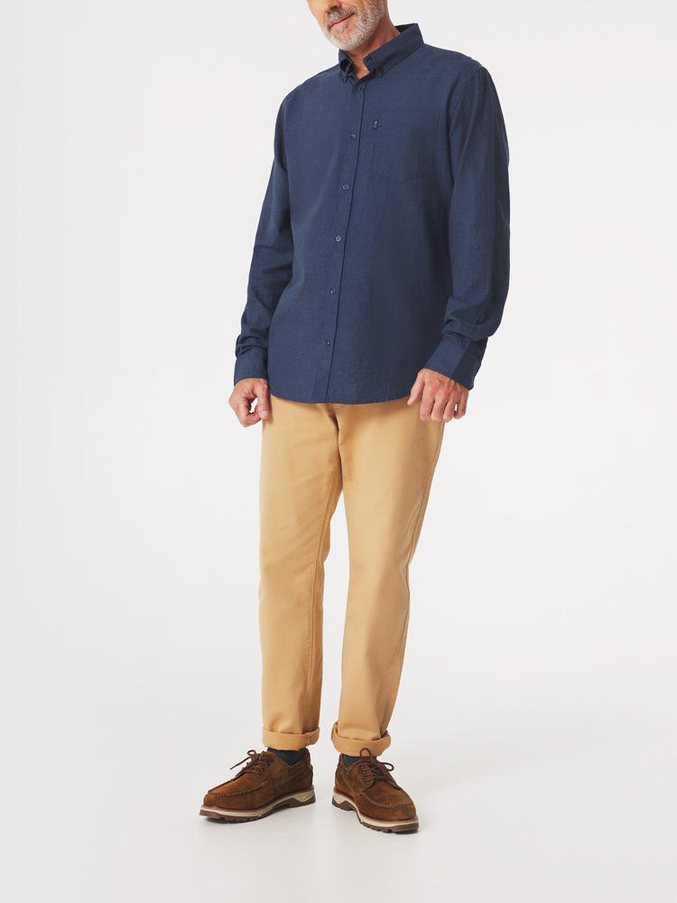 Chemise manches longues Berliche - Couleur bleu - Pour Homme - TBS - Taille L