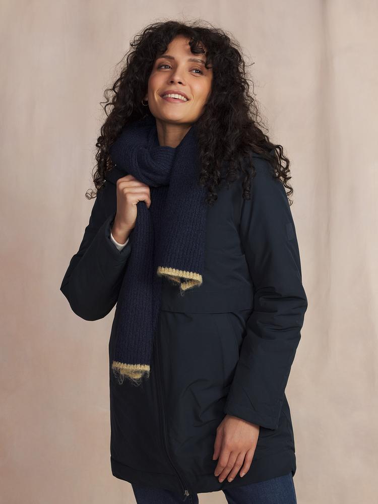 Écharpe Lolacha - Couleur bleu marine - Pour Femme - TBS - Taille TU