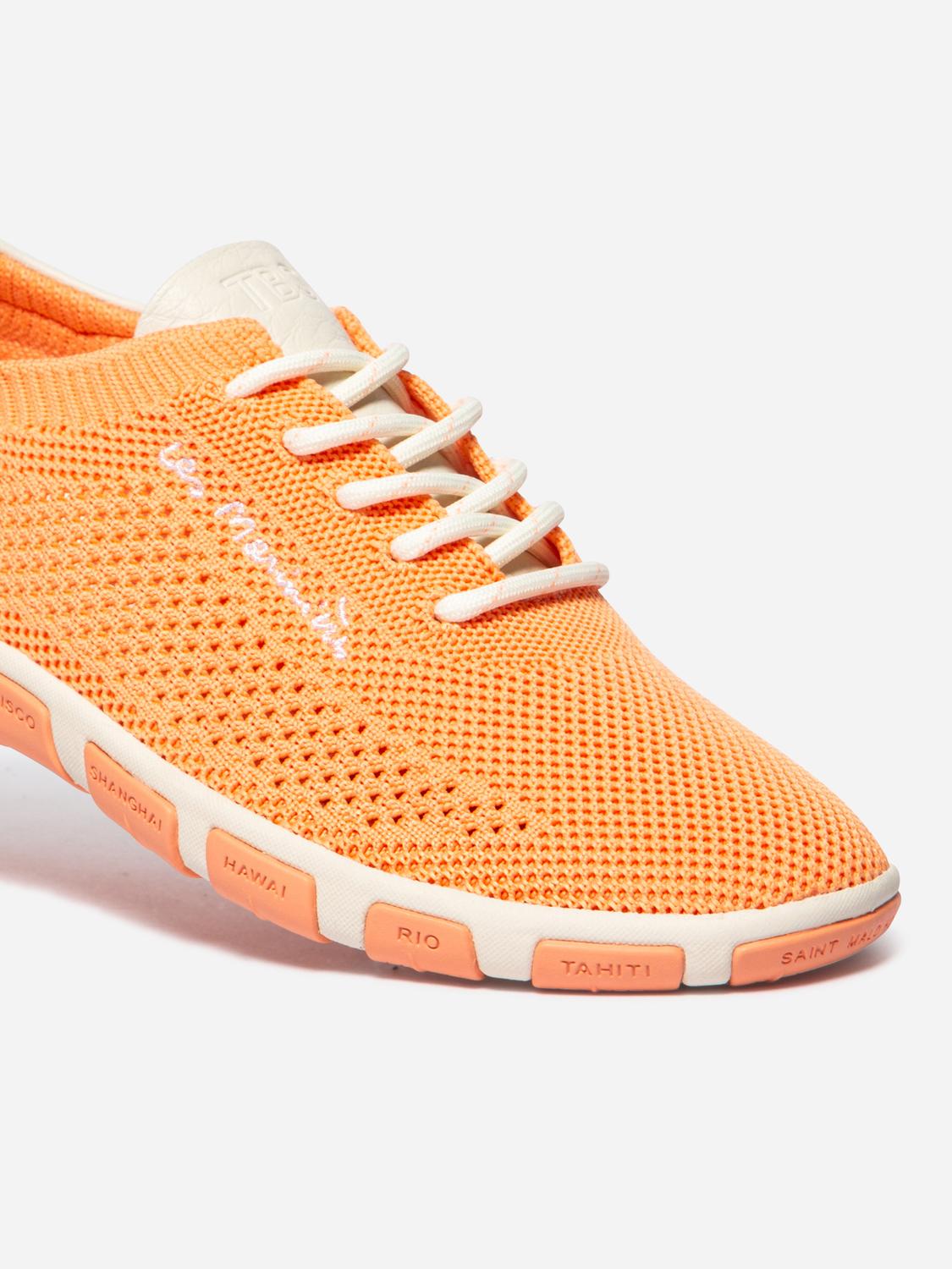 Tennis en toile femme abricot clair JAZARIA