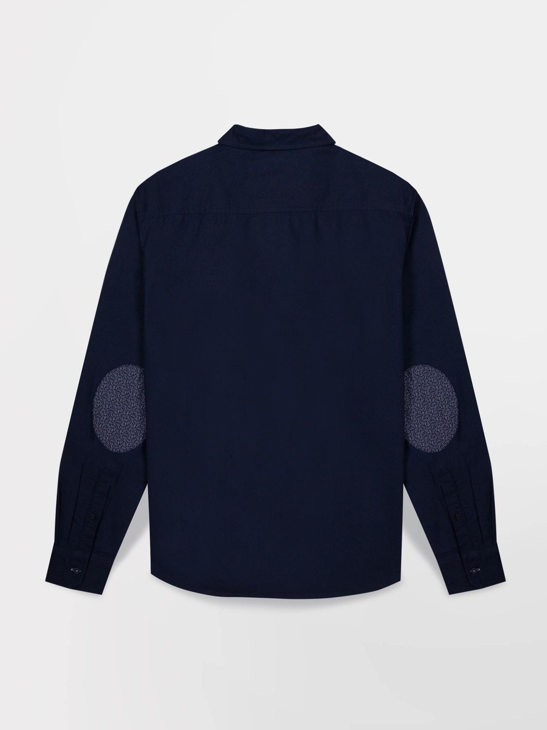 Chemise Homme Coton Marine LYKUSCHE