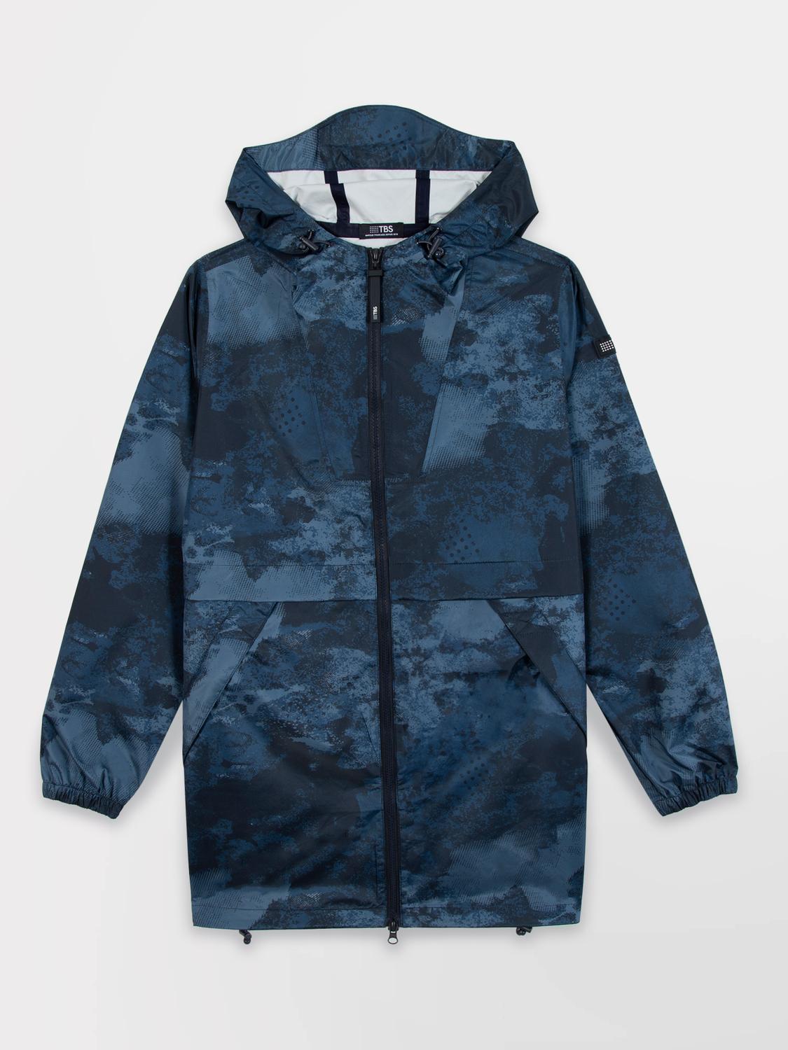 Manteau Femme Membrane Imper-respirante Bleu MAGDAMAN