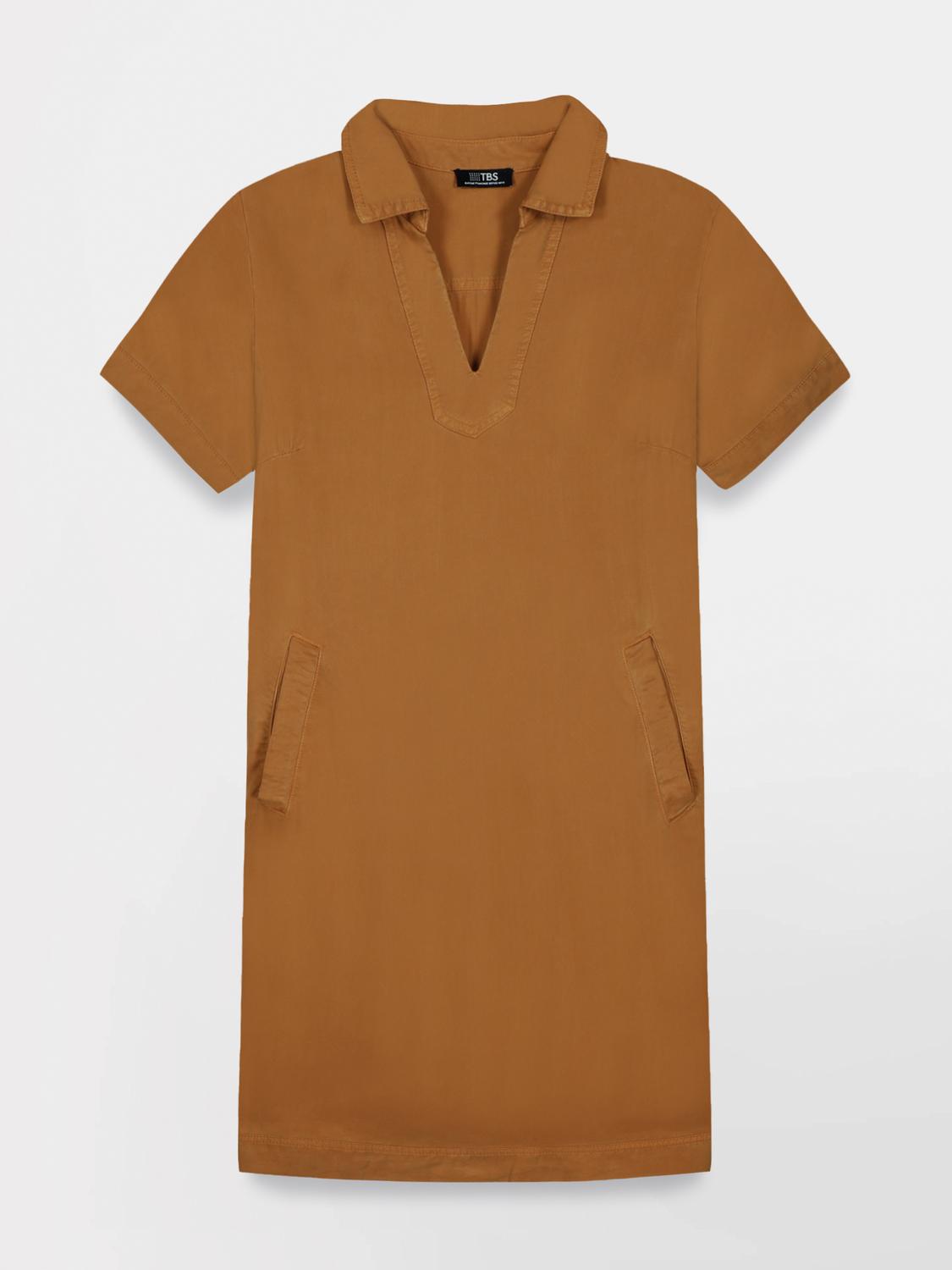 Robe courte femme teck MYRNOROB