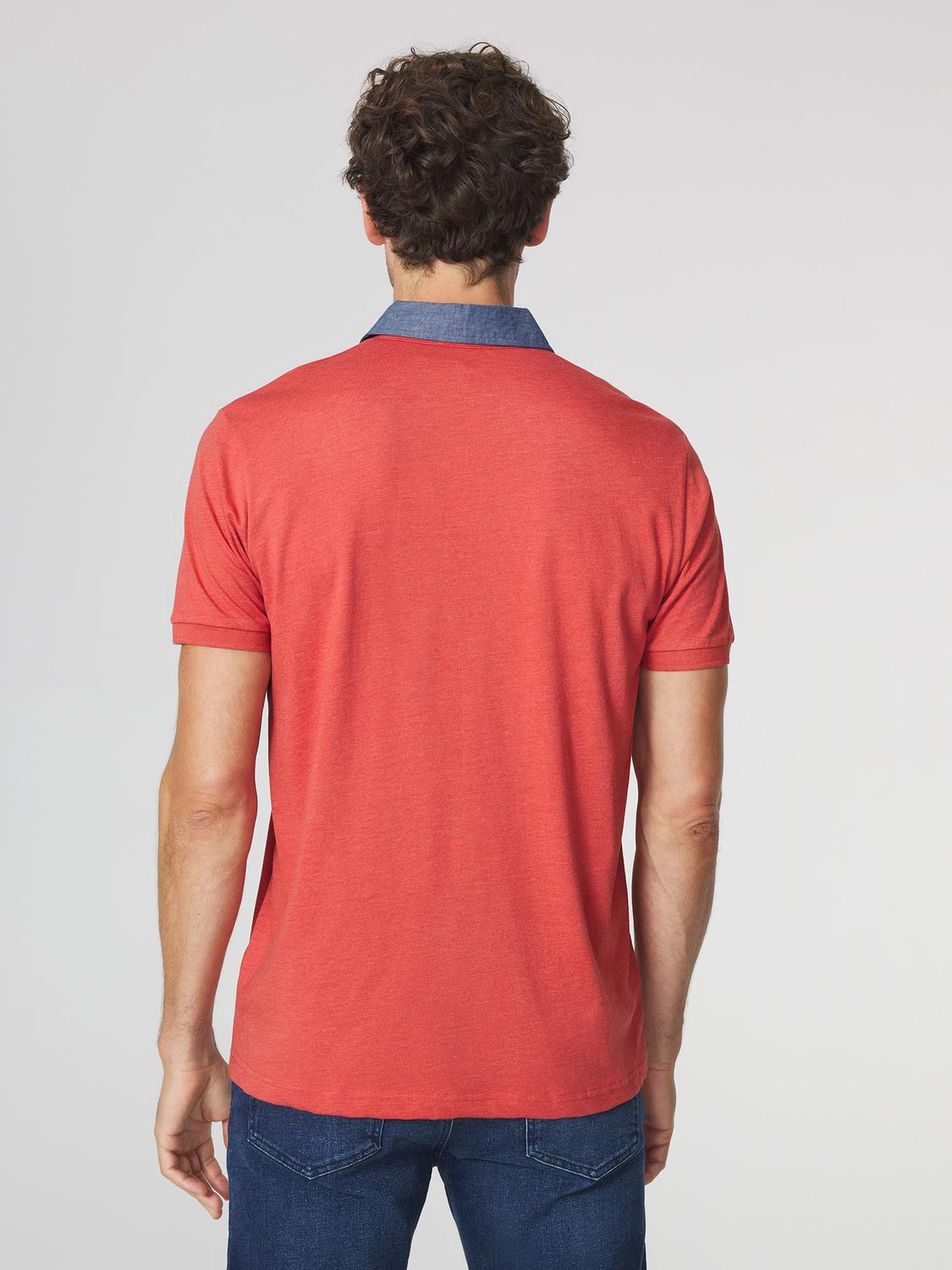 Polo Homme Jersey Rouge ARSONPOL
