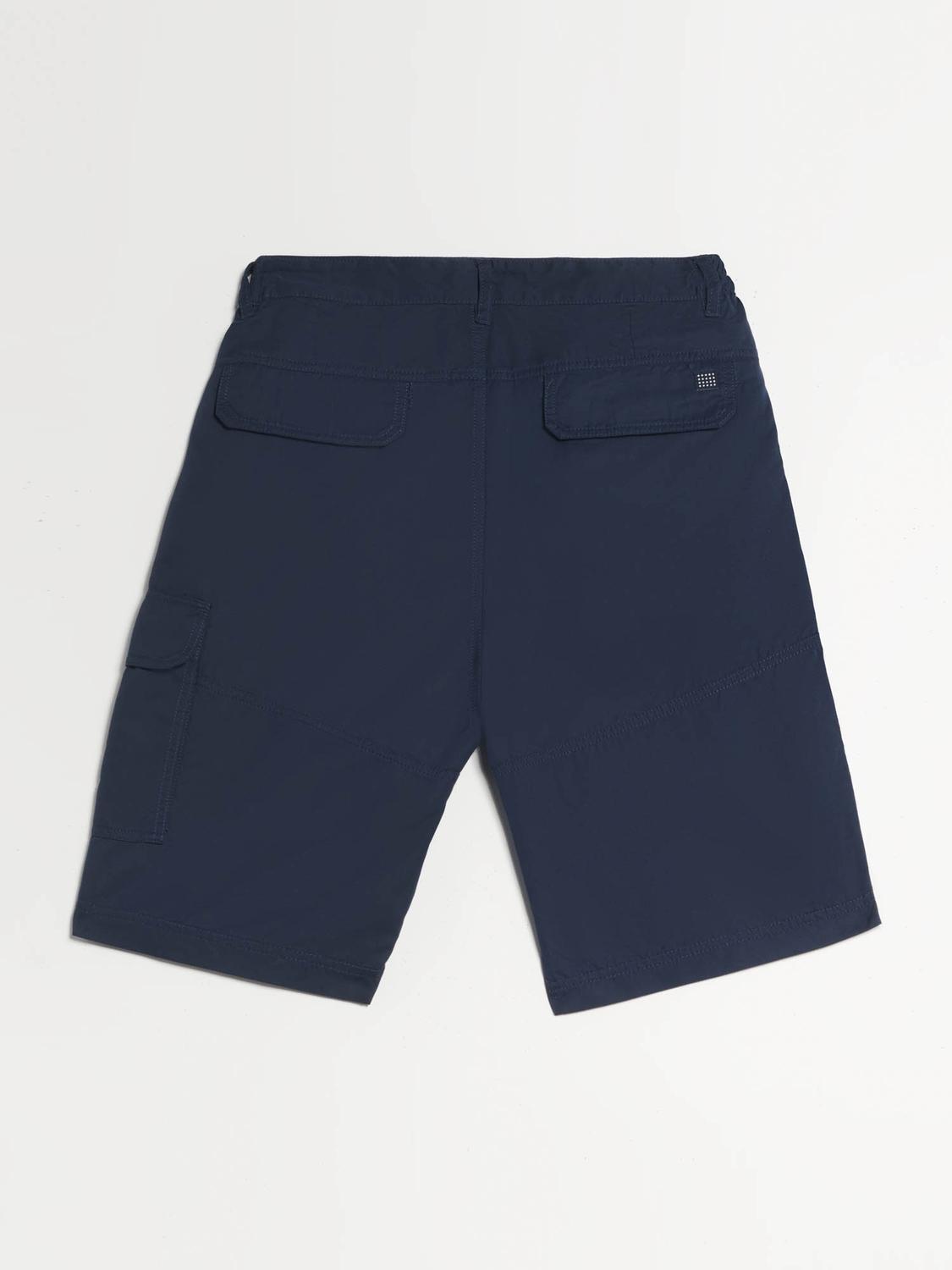 Bermuda Homme Ceinture Semi-élastiquée Marine FUPPABER