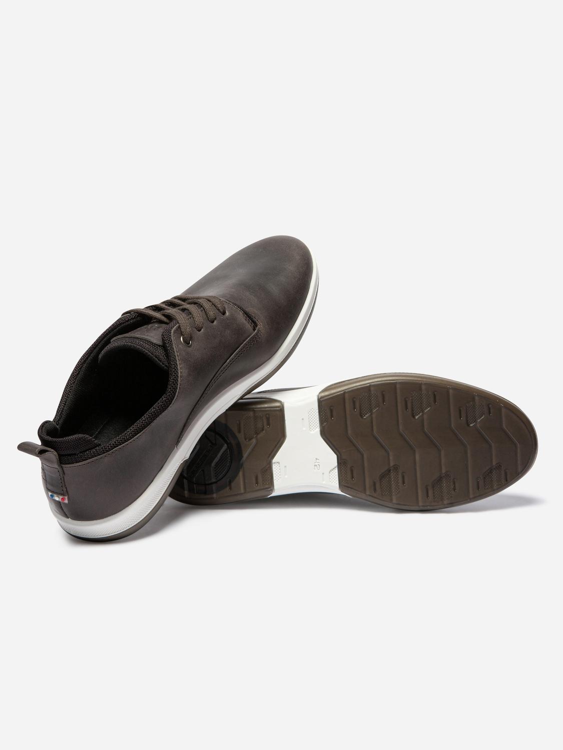 Baskets Homme Fabriquées en France Cuir Marron Baskets Homme Fabriquées en France Cuir Marron