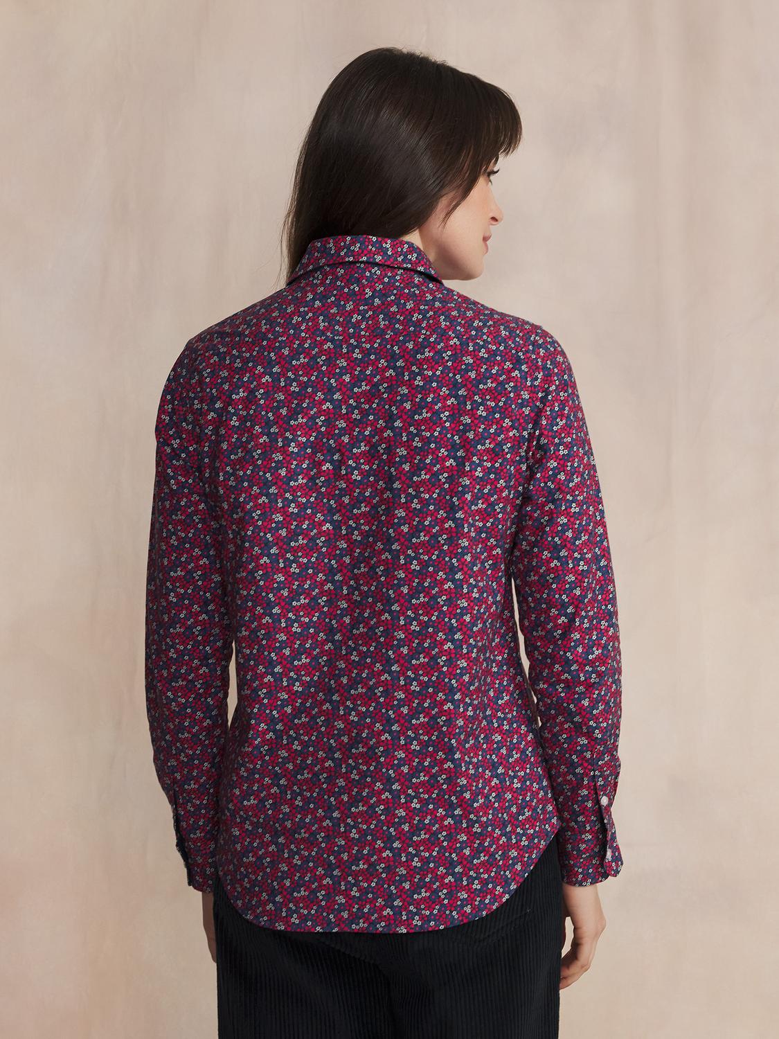 Chemise Framboise Manches Longues VELMACHE Chemise Framboise Manches Longues VELMACHE