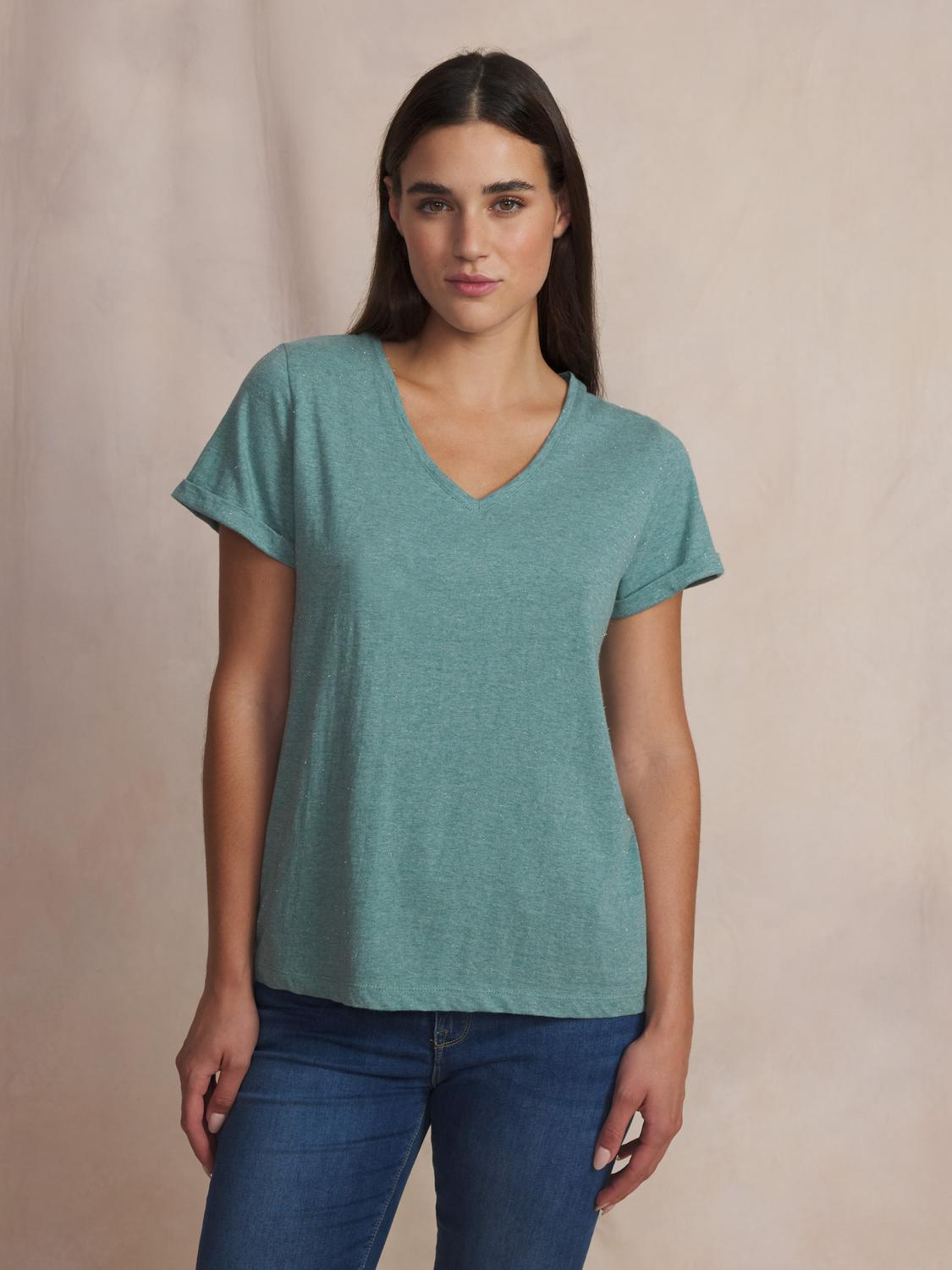 Tee-shirt en maille femme mangrove ADINATEE