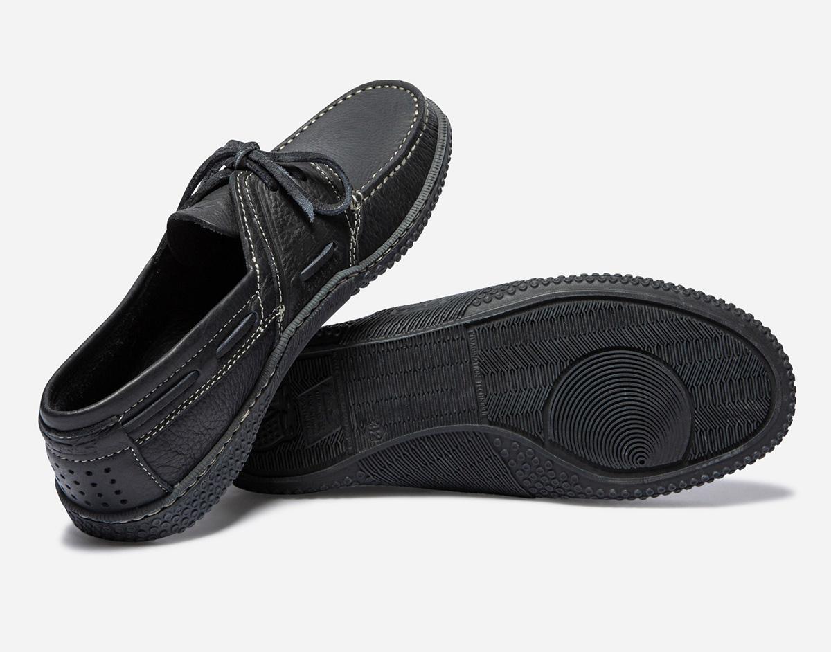 Chaussures Bateau Cuir  Bleu marine