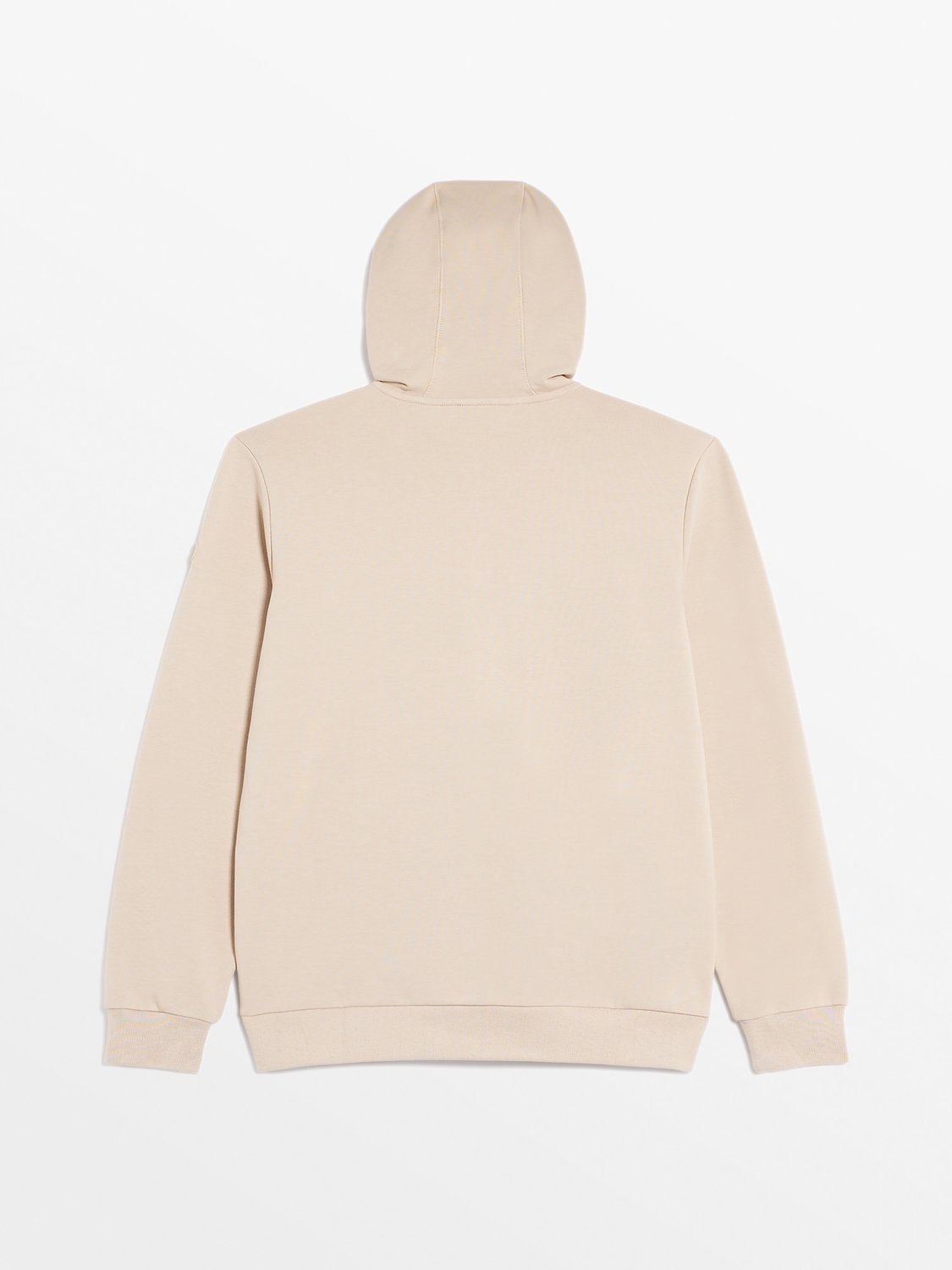 Sweat Homme Molletonné A Capuche Beige