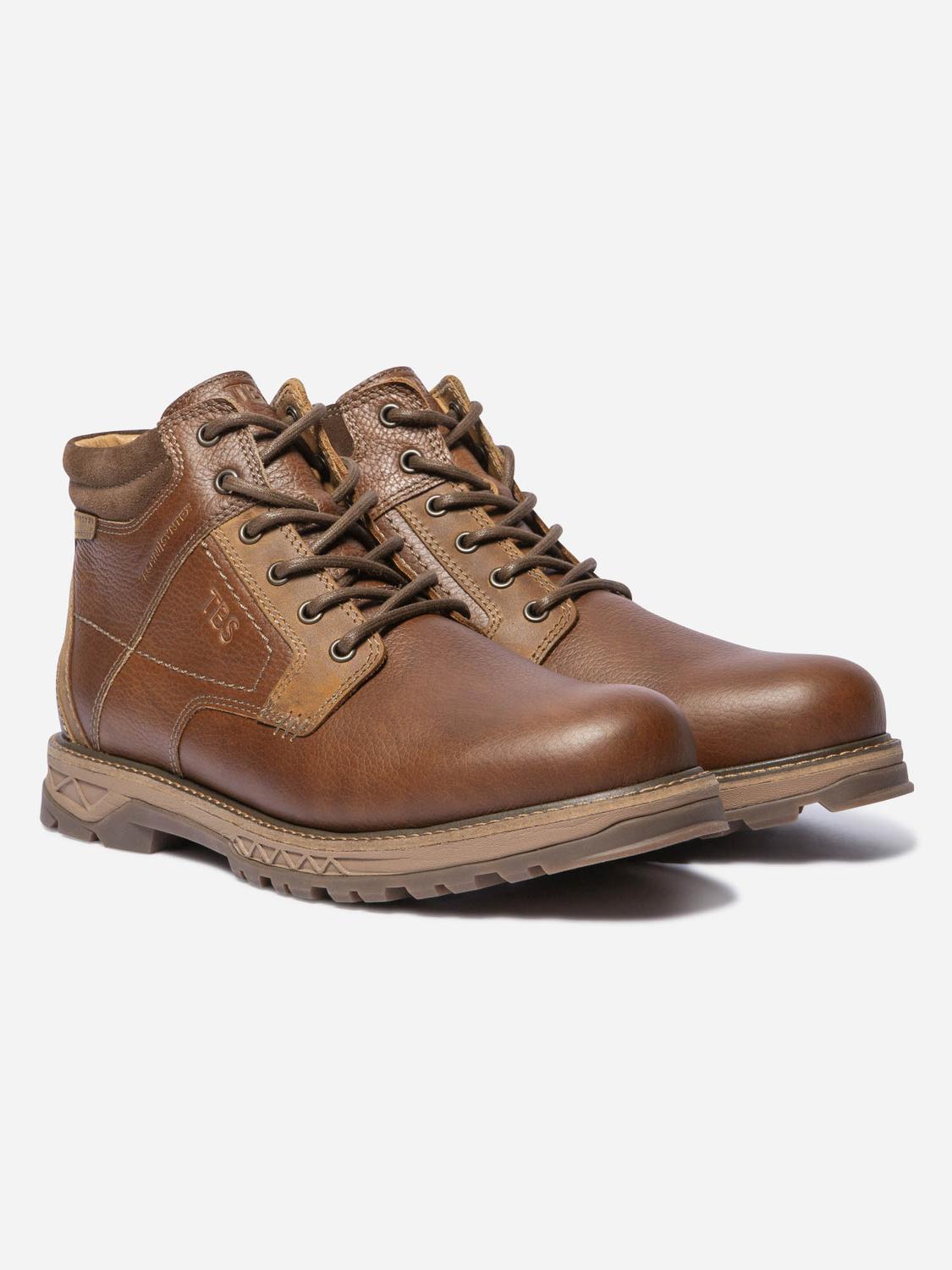 Bottines Homme Cuir Marron MEYLILE