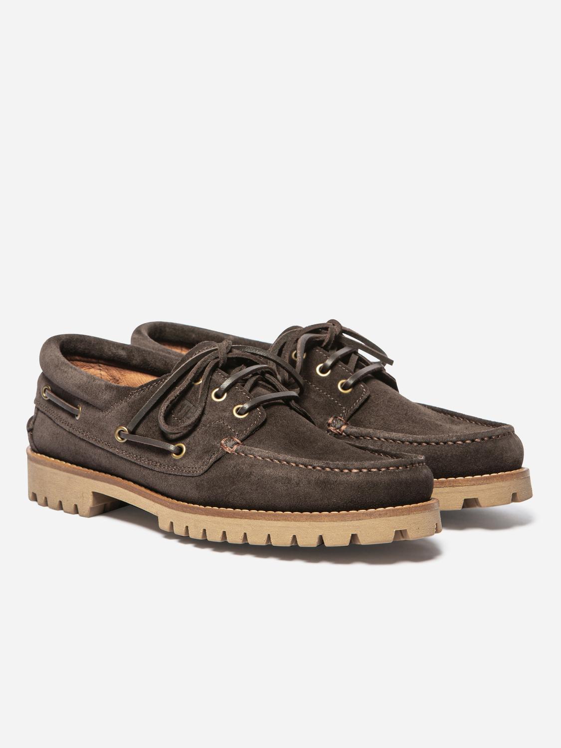 Chaussures Bateaux Homme Cuir Cafe RAYNOLD