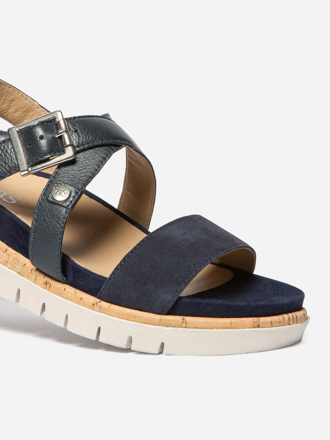 Sandales plates femme matelot ZOELENN