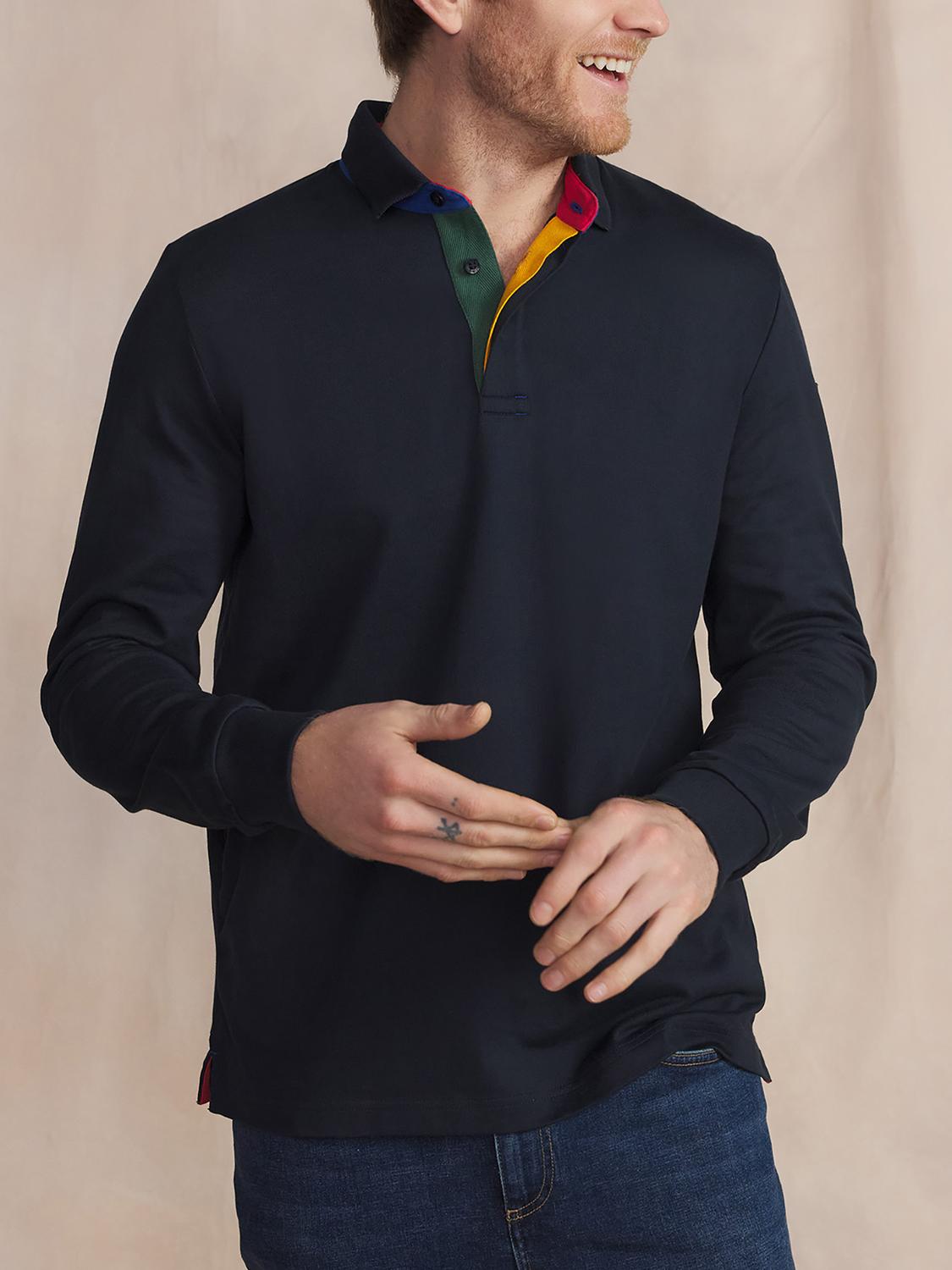 Polo Homme Jersey Coton Epais Bleu JONNAPOL