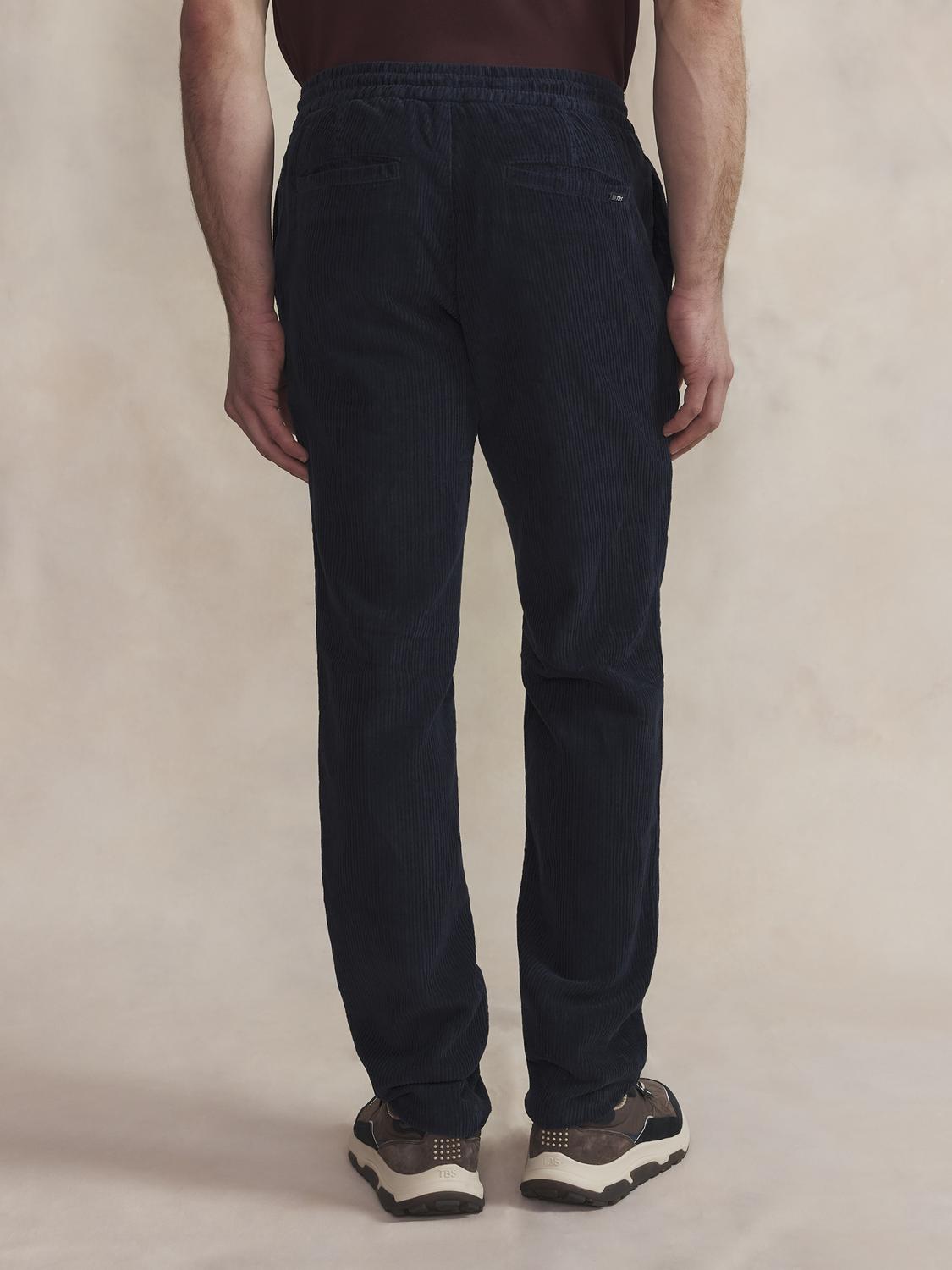 Pantalon Homme Velours Marine RAMINJOG