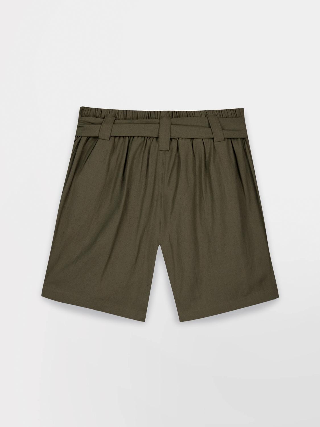 Bermuda femme kaki AMMELBER