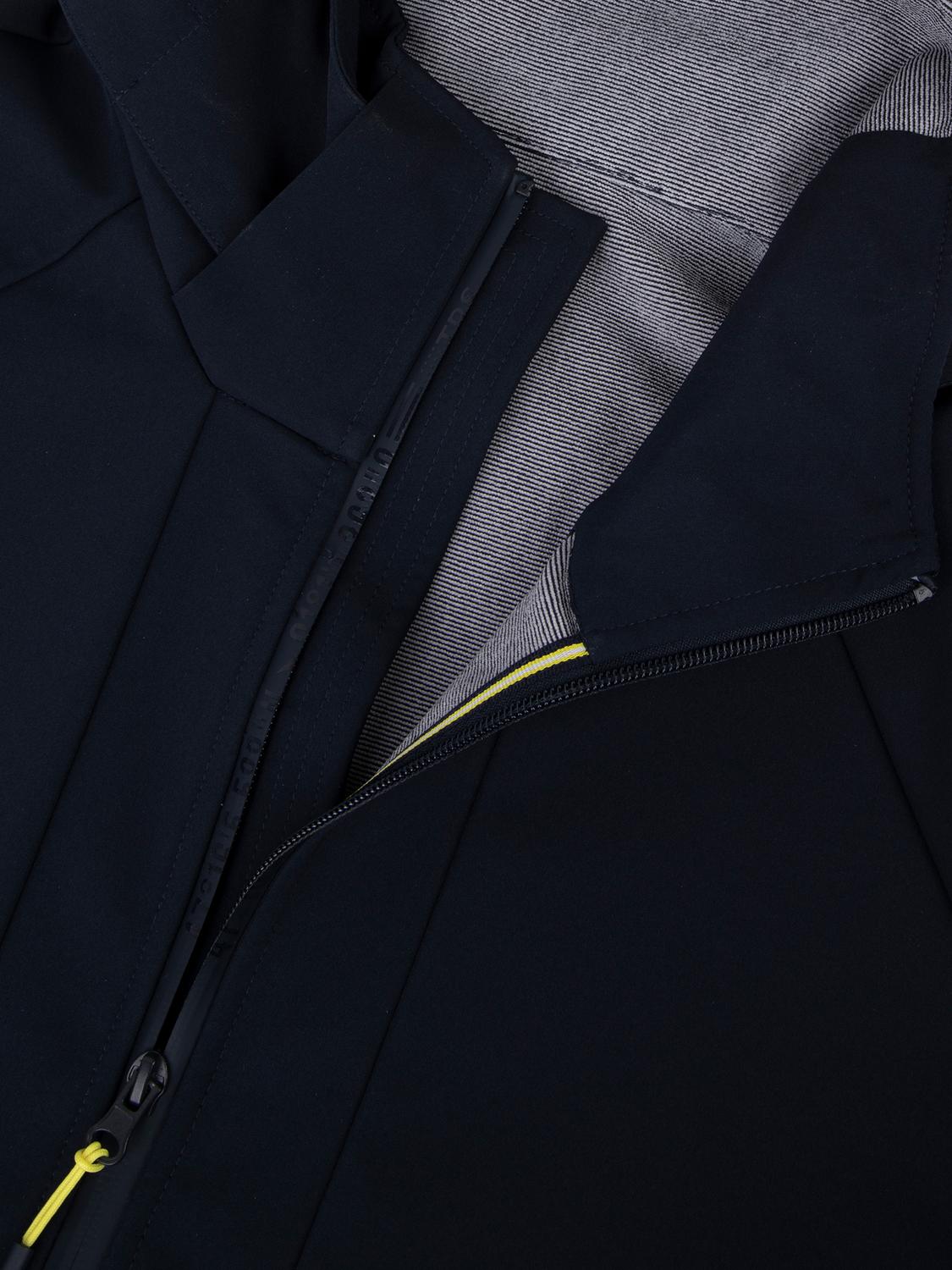 Manteau Long Homme Déperlant Marine HELNYLON