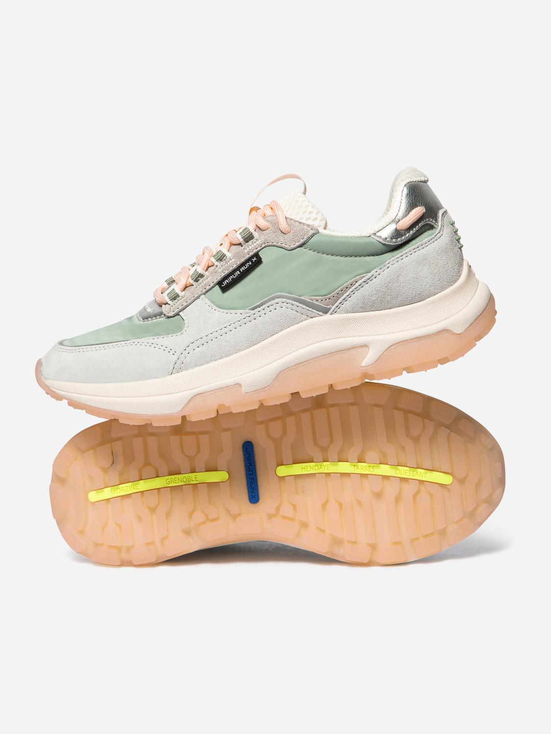 Running femme argile et peche JAZONNE