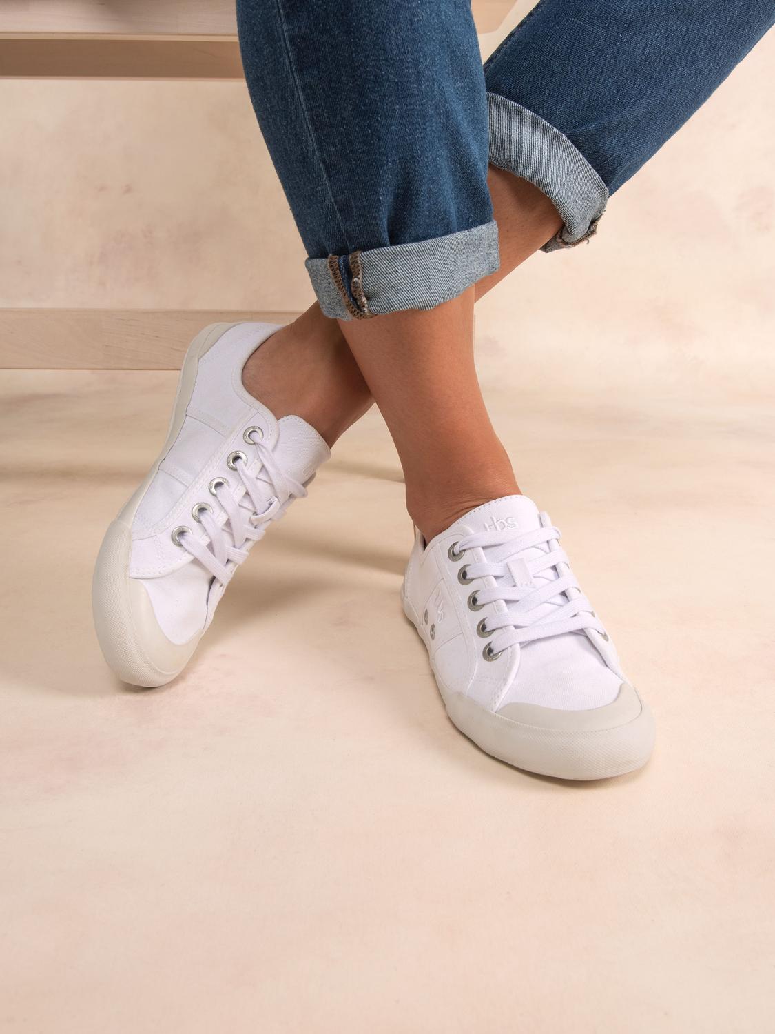 Tennis Femme Textile Blanc OPIACE