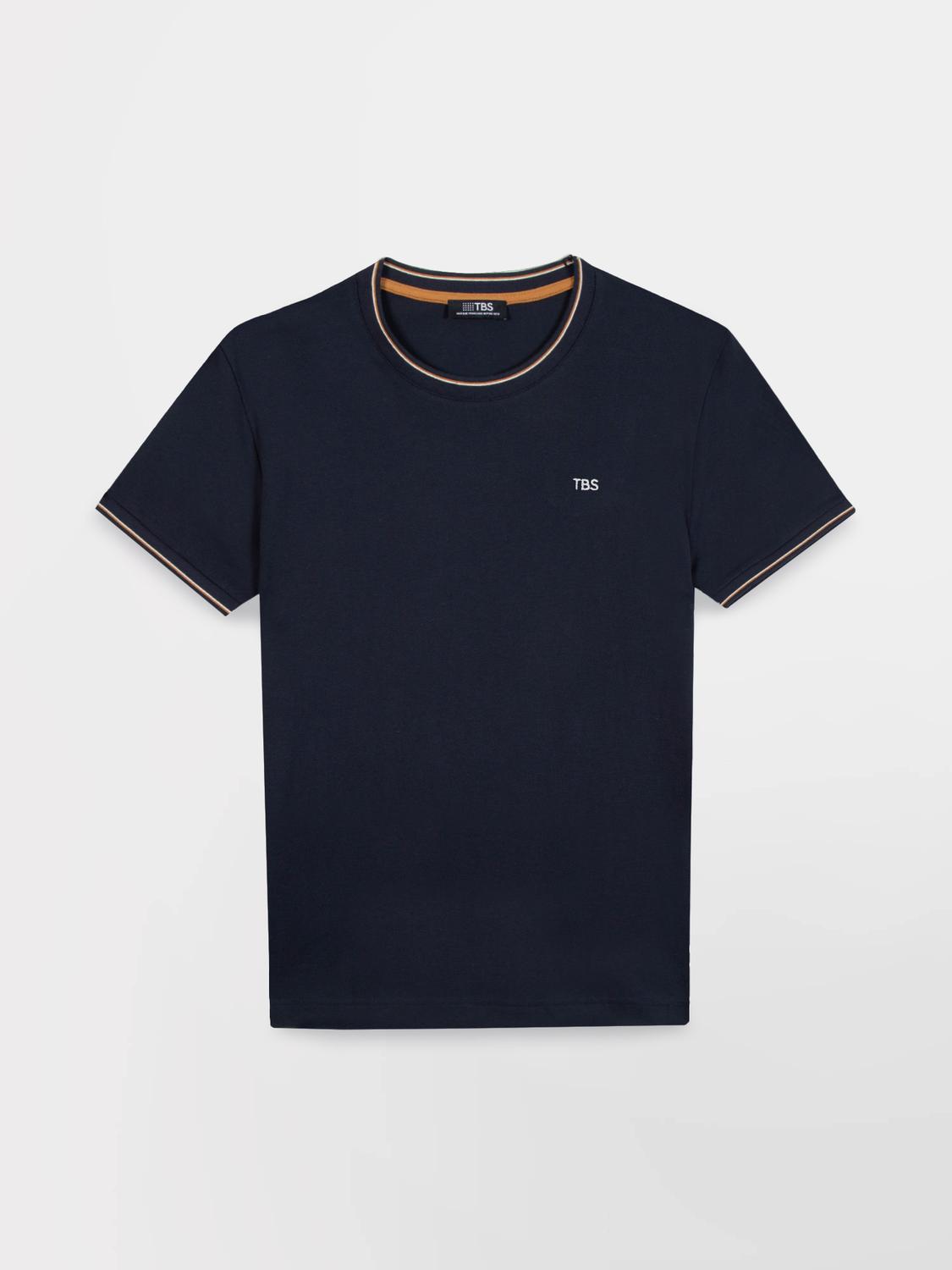 Tee-shirt en maille homme navy DARELTEE