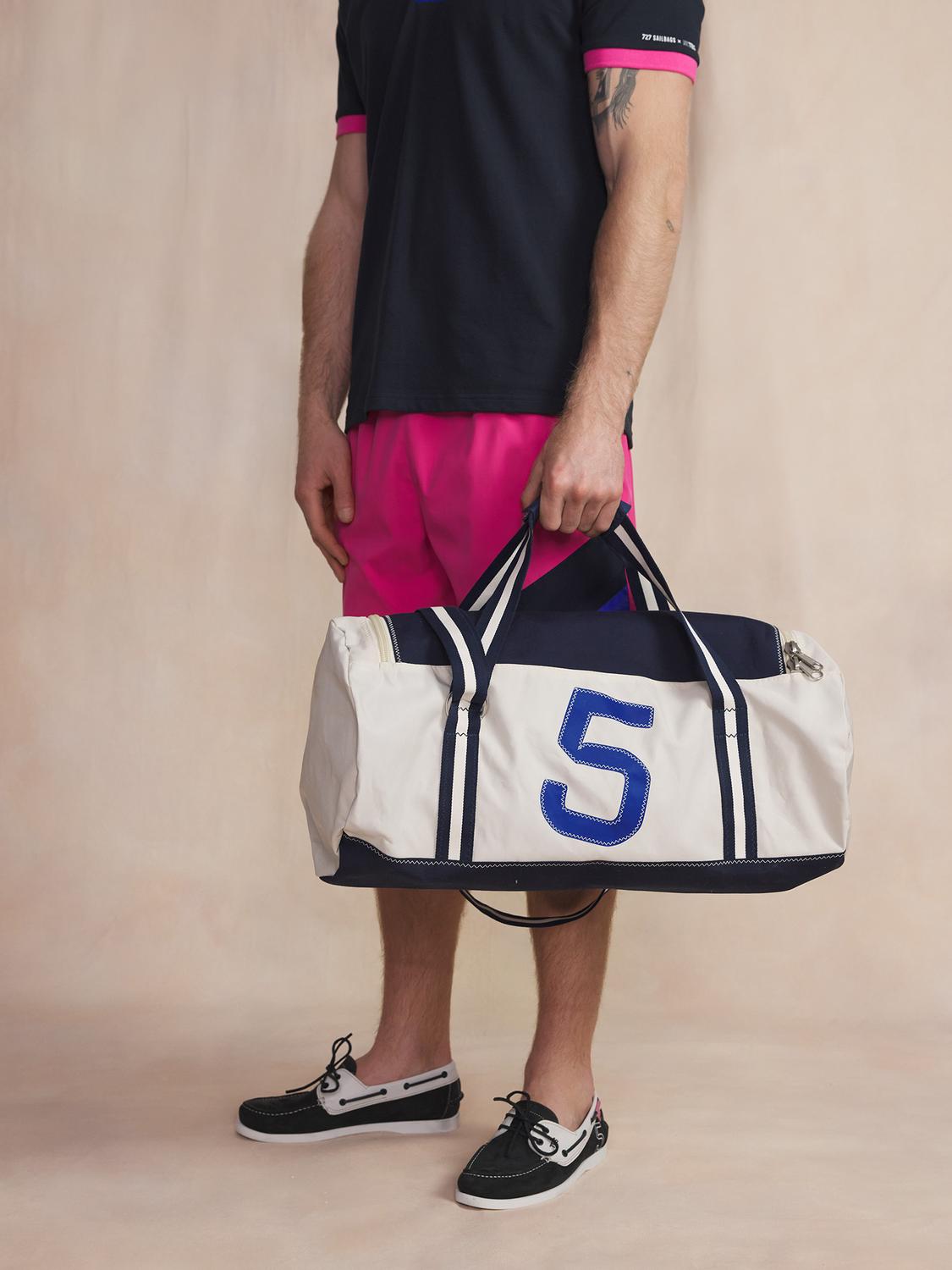 Sac de voyage mixte en Collaboration avec 727 Sailbags Sac de voyage mixte en Collaboration avec 727 Sailbags