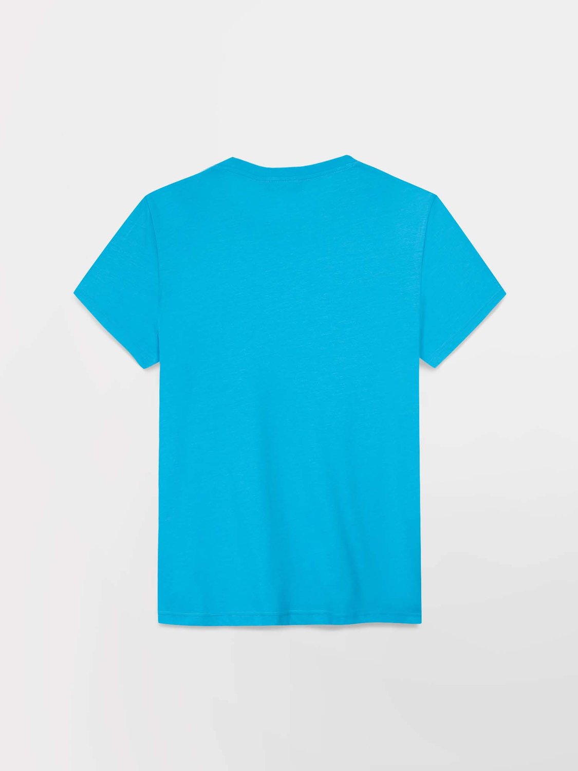 Tee Shirt Homme Manches Courtes Turquoise