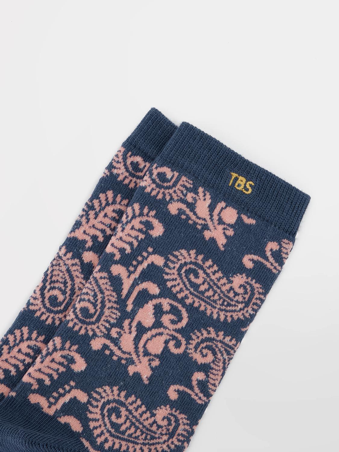 Chaussette Femme Textile Azur et Nymphe BILLYSOC