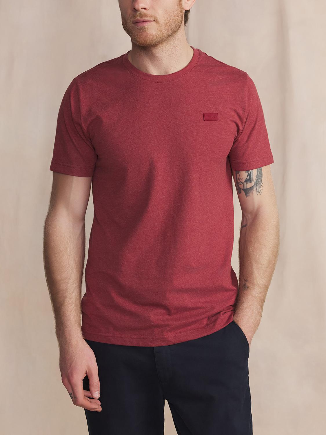Tee Shirt Homme Manches Courtes Rouge PIERETEE