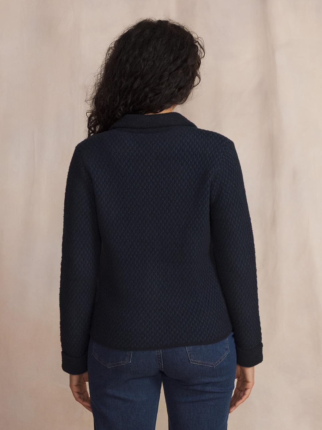 Gilet Marine Manches Longues Bleu JANANGIL Gilet Marine Manches Longues Bleu JANANGIL