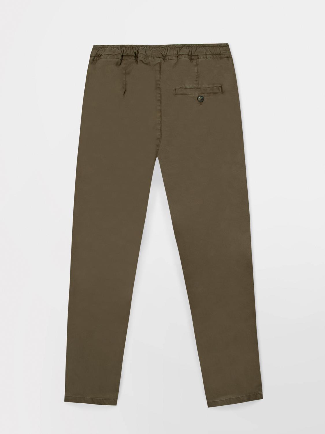 Pantalon Femme Stretch Ceinture Elastiquée Marron NATTYJOG Pantalon Femme Stretch Ceinture Elastiquée Marron NATTYJOG