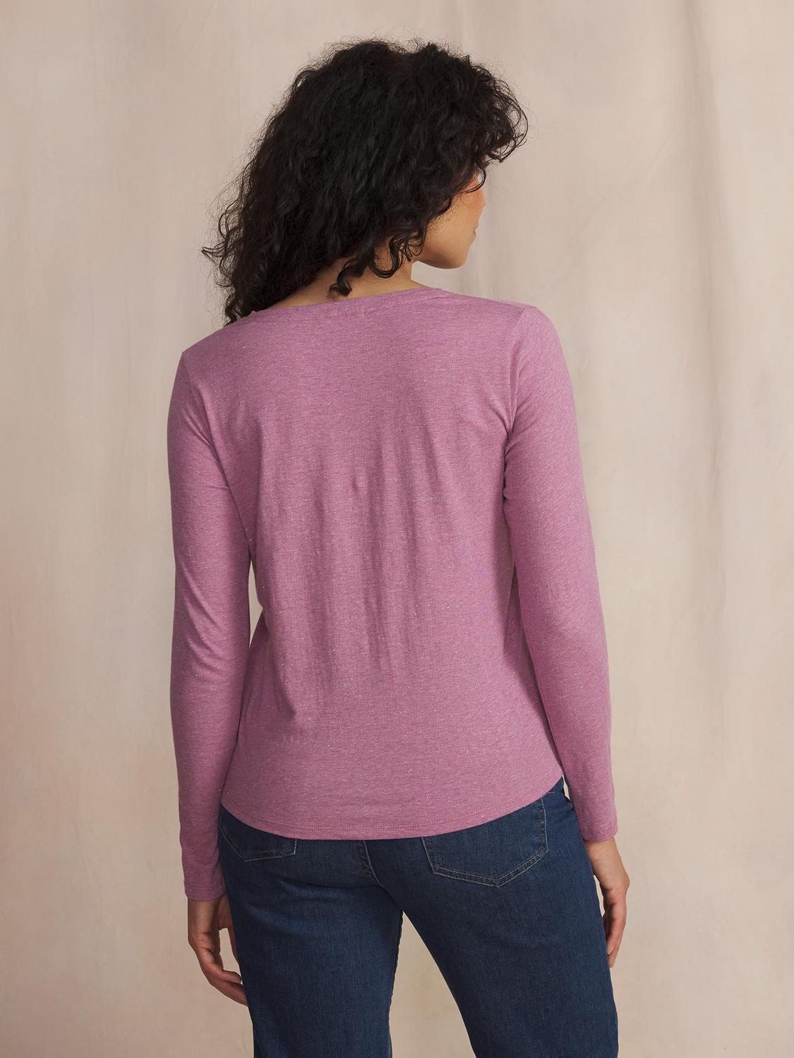 Tee Shirt Femme Manche Longues Coton Rouge ADINALON Tee Shirt Femme Manche Longues Coton Rouge ADINALON