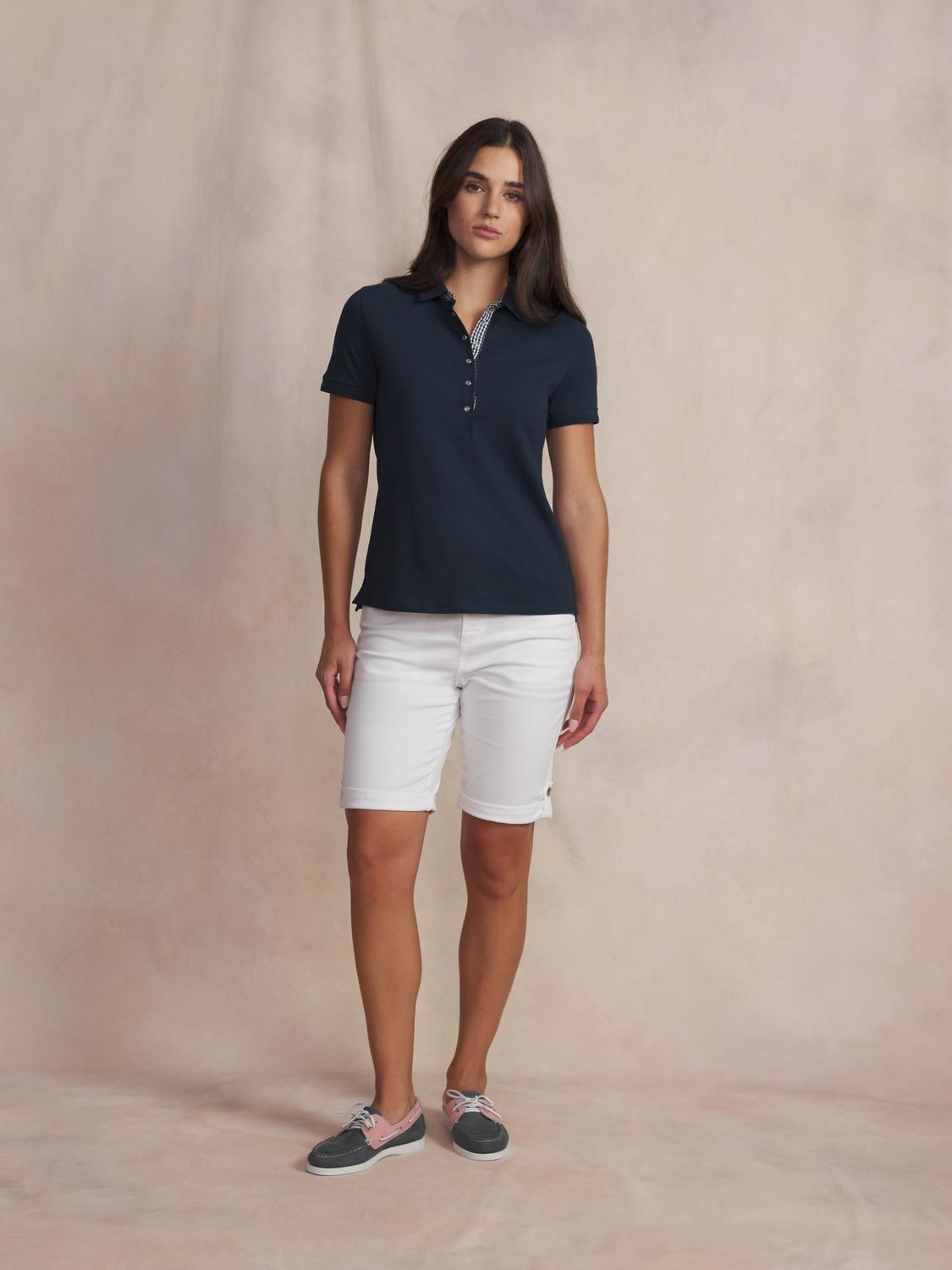 Polo femme navy LIZZIPOL