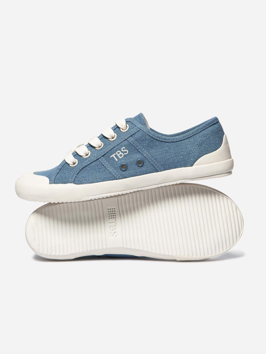 Tennis en toile femme jean OPIACE