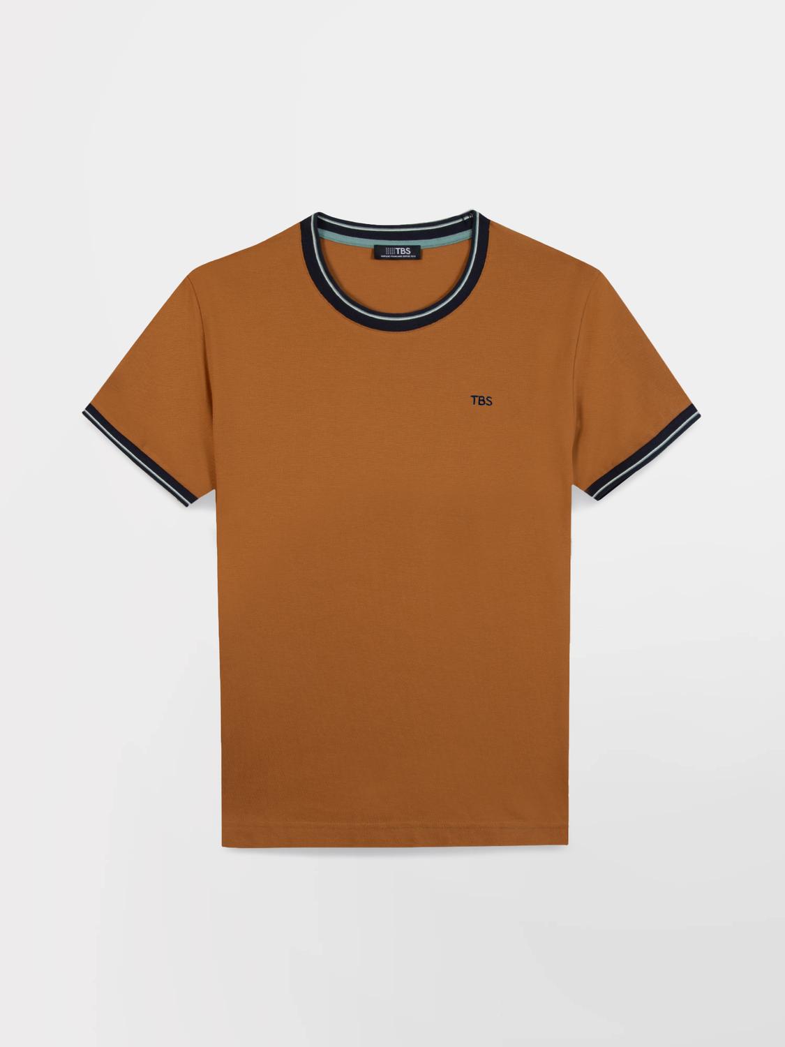 Tee-shirt en maille homme teck DARELTEE