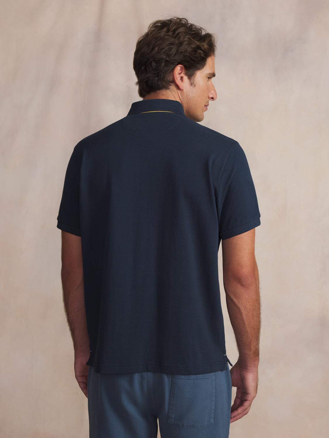 Polo homme navy CLIDEPOL