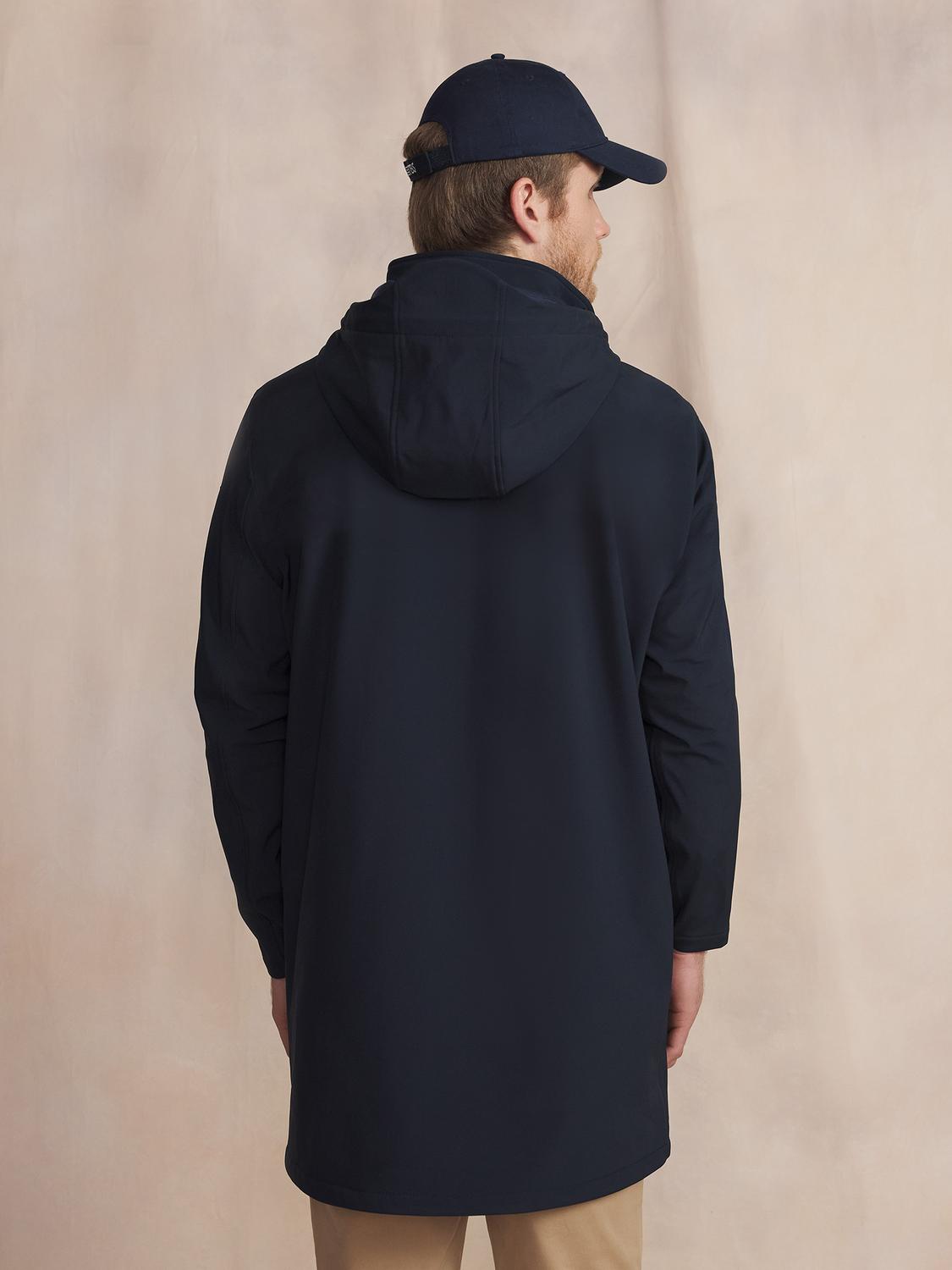 Manteau Marine Avec Manches Bleu ILYANMAN Manteau Marine Avec Manches Bleu ILYANMAN