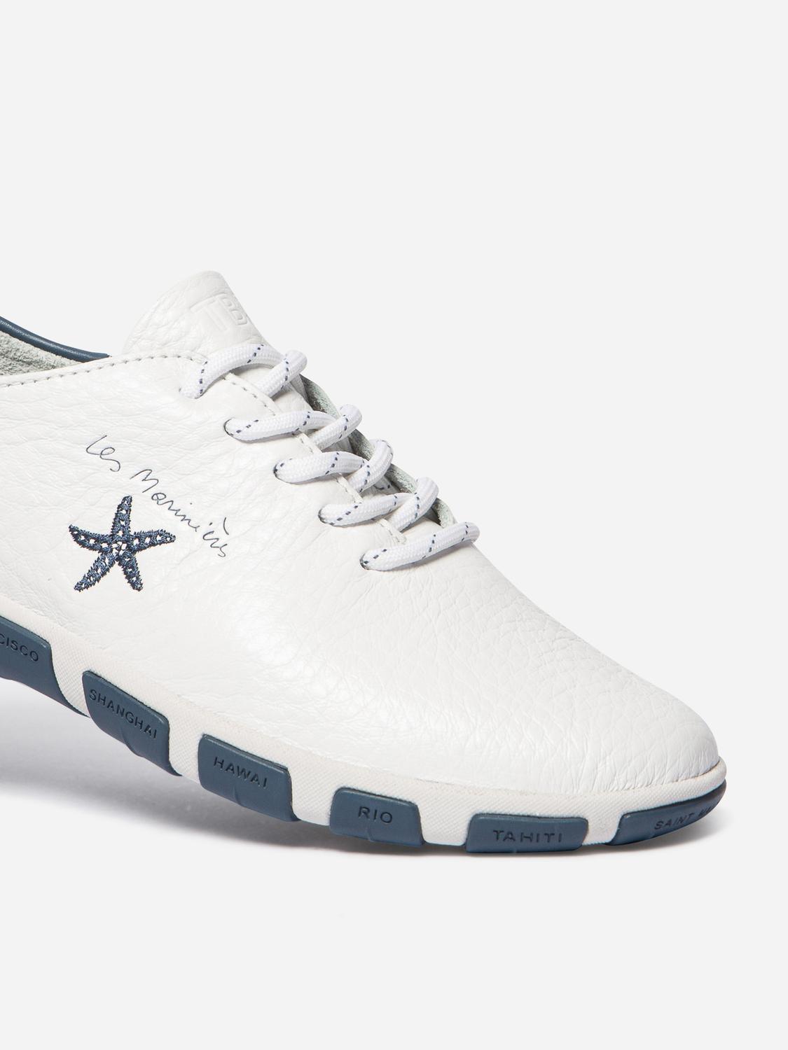 Tennis Femme Confort Cuir regate etoile JAZARU