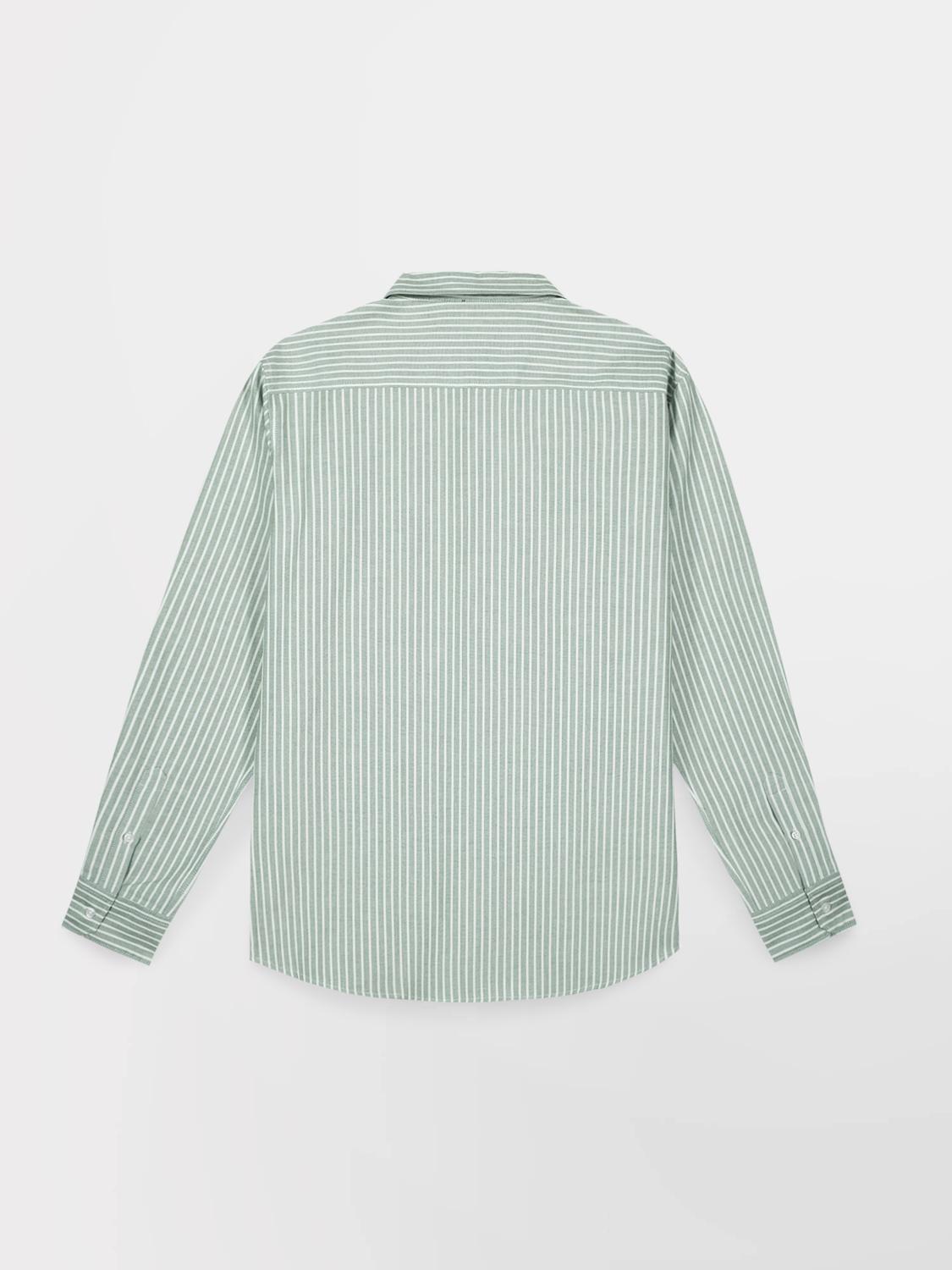Chemise Trefle Manches Longues Vert RHAVICHE Chemise Trefle Manches Longues Vert RHAVICHE