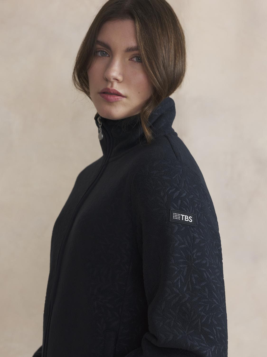 Sweat Zippé Femme Marine LILLYZIP