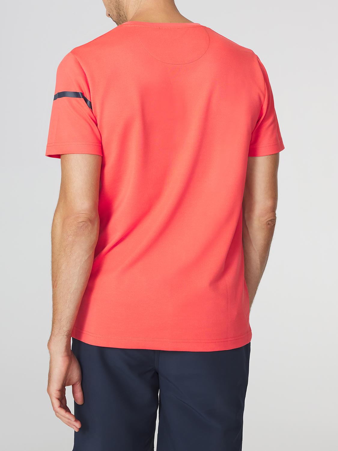 T-shirt Homme Coupe Ajustée Rouge BRICETEE